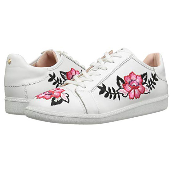 Angelica Station | Kate Spade New York Everhart Flower Embroidery Sneakers  – size 