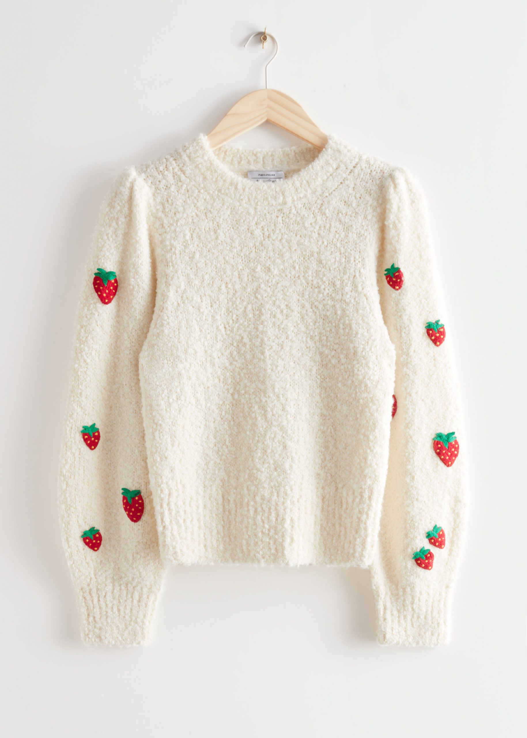 vaskepulver Lang metal Angelica Station | & Other Stories – Strawberry Knit Sweater